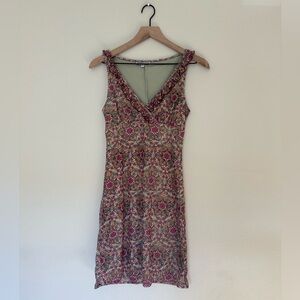 RAMPAGE Floral Y2K Sleeveless Dress